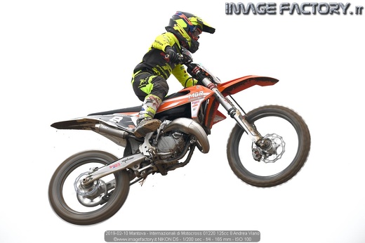 2019-02-10 Mantova - Internazionali di Motocross 01220 125cc 8 Andrea Viano